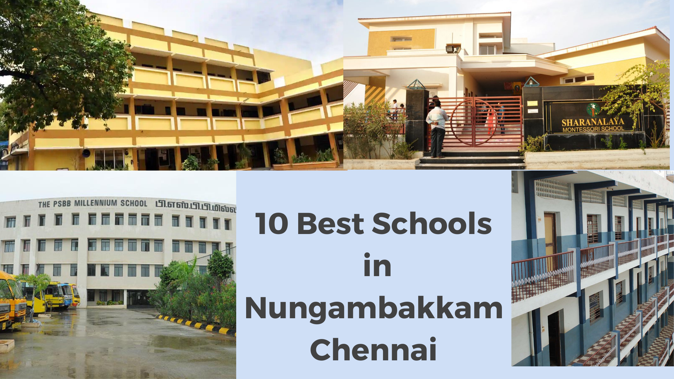 10 Best Schools in Nungambakkam