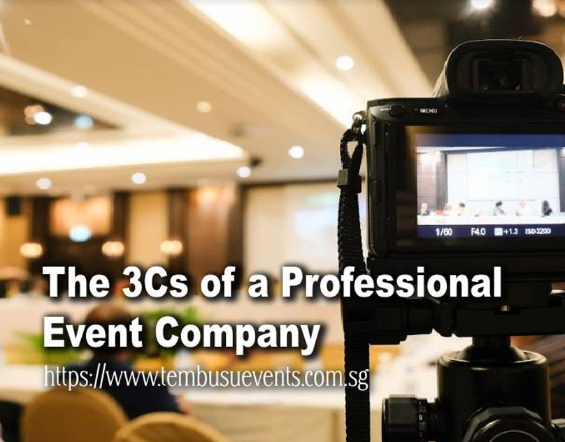 The 3Cs of a Professional Event Planner Company
