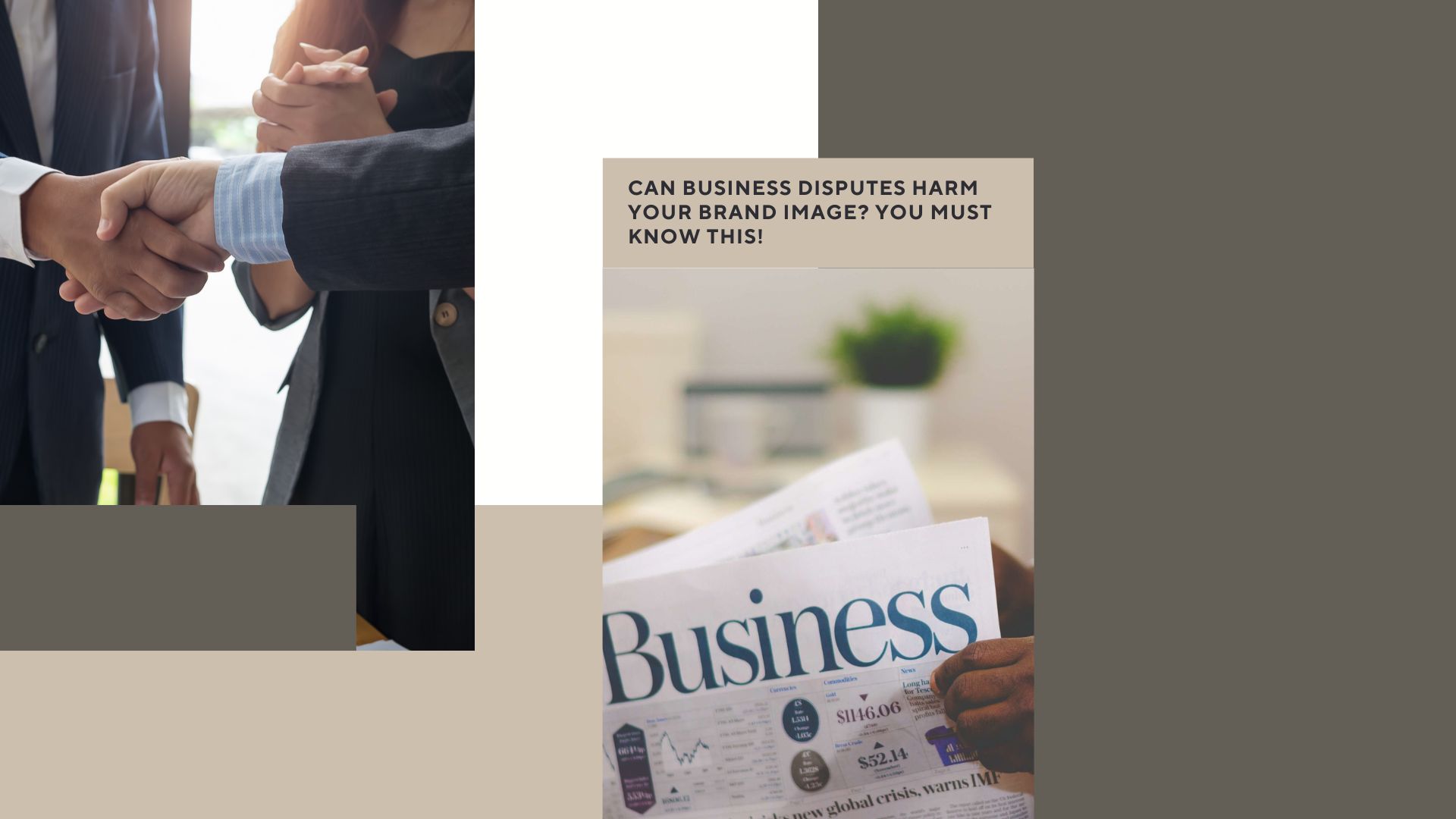 Can Business Disputes Harm Your Brand Image? You Must Know This!