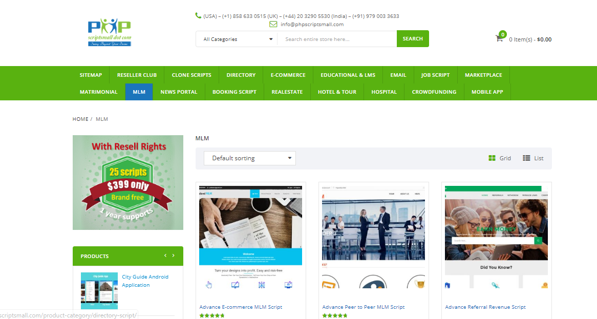 Readymade PHP MLM Softwares