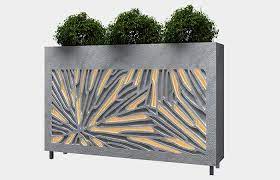 Bring heritage back with Stone Planter pots by our Kona illuminated Cuboids