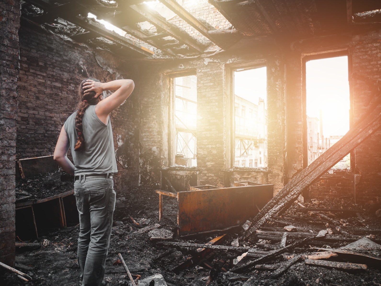 WHAT HAPPENS DURING THE RESTORATION OF FIRE DAMAGE?