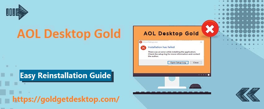 What is the Easy Steps to Desktop Gold Reinstall?