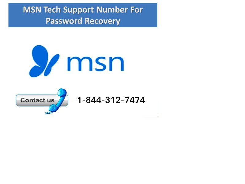 MSN Password Reset +1-844-312-7474