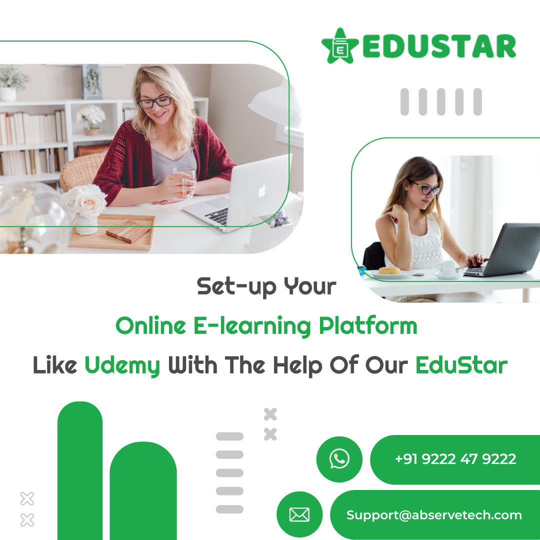 Set up your online e-learning platform like Coursera with the help of our EduStar
