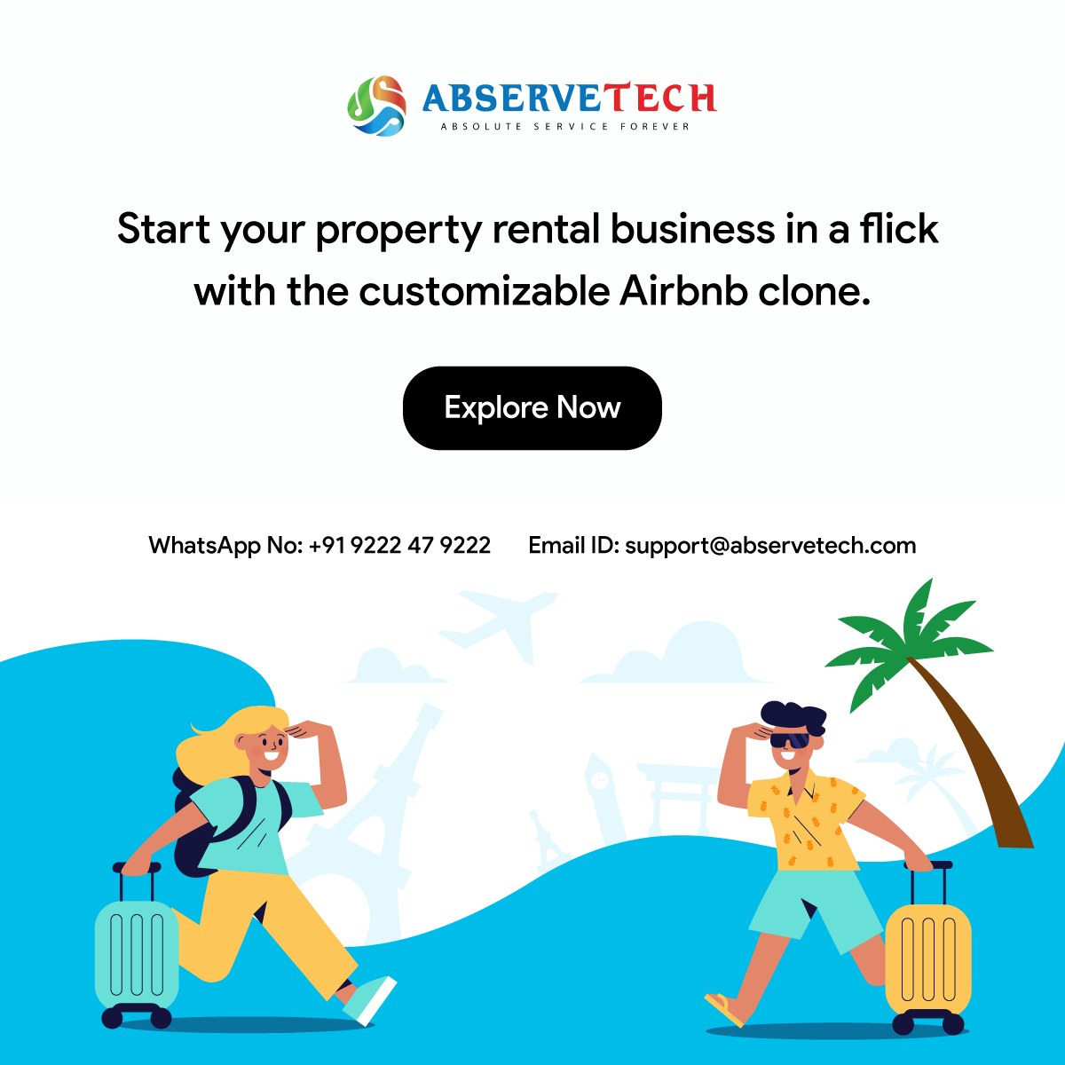 Start your property rental business in a flick with the customizable Airbnb Clone - AirStar