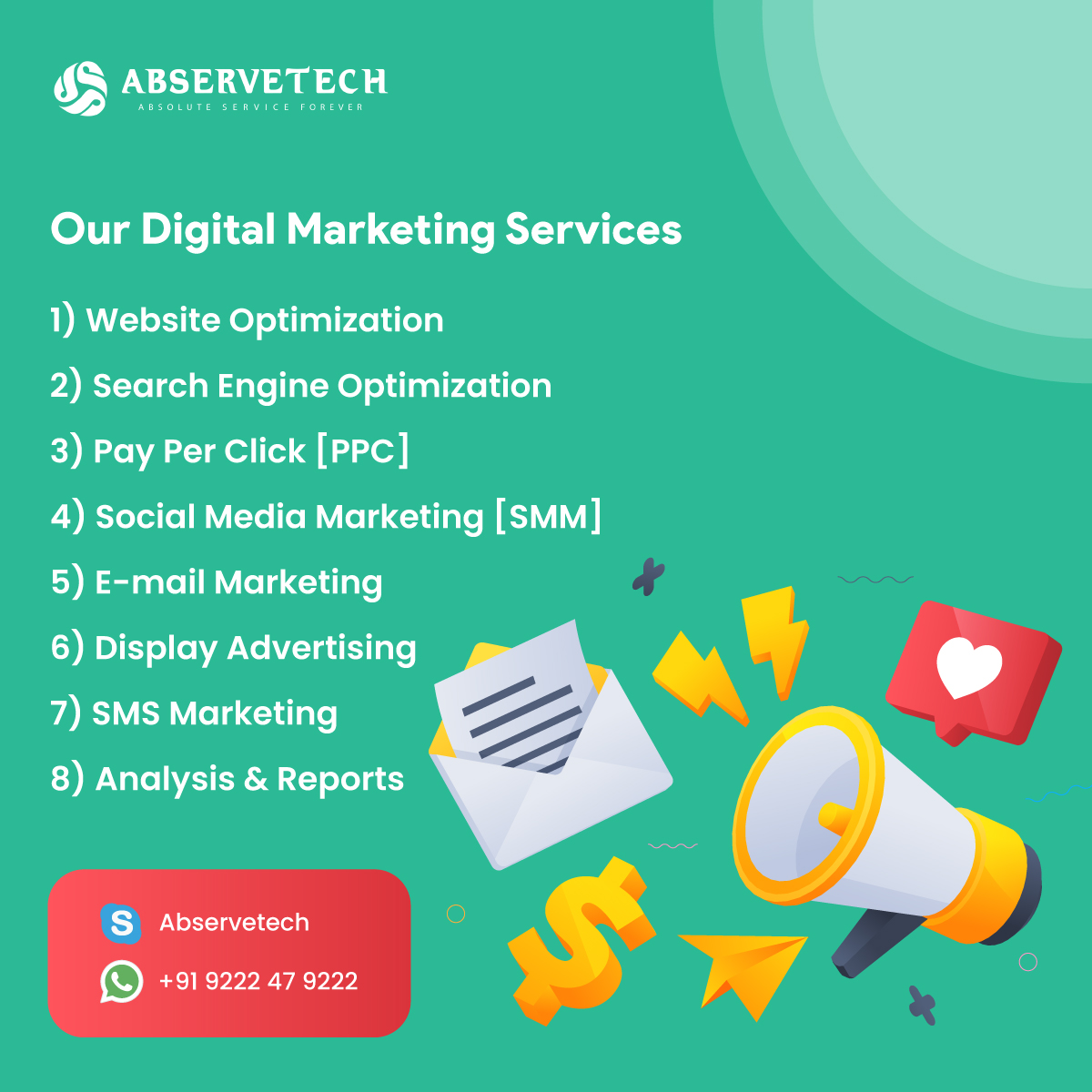 Abservetech Digital Marketing Services