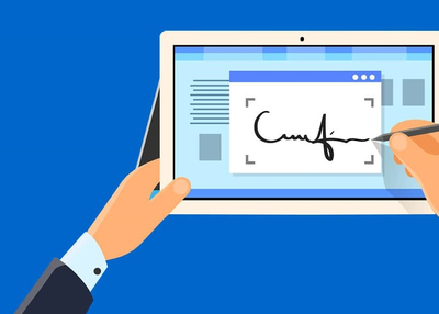 What are electronic signatures used for?
