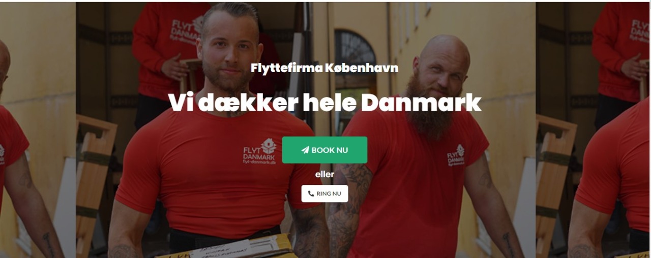Vi flytter rundt i hele Danmark