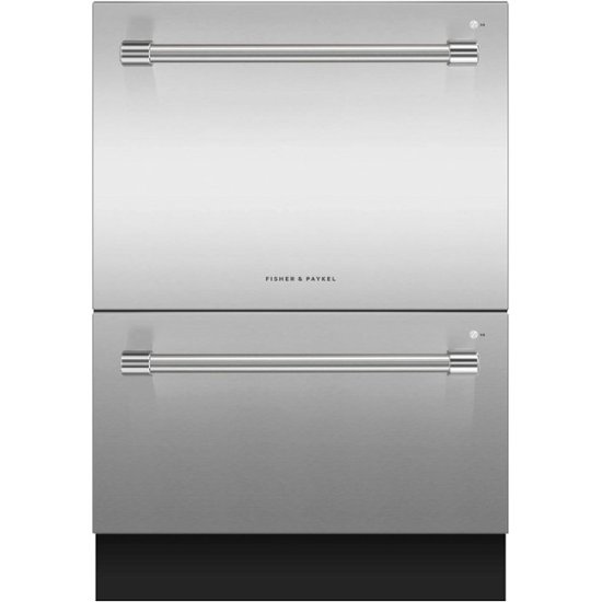 Fisher & Paykel – 24″ Front Control Built-In Dishwasher – Stainless steel