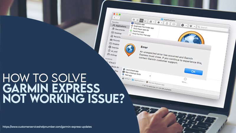 How To Solve Garmin Express Not Working Issue?