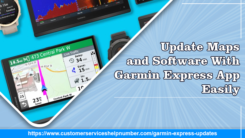 Why do you need to run Garmin express update maps?
