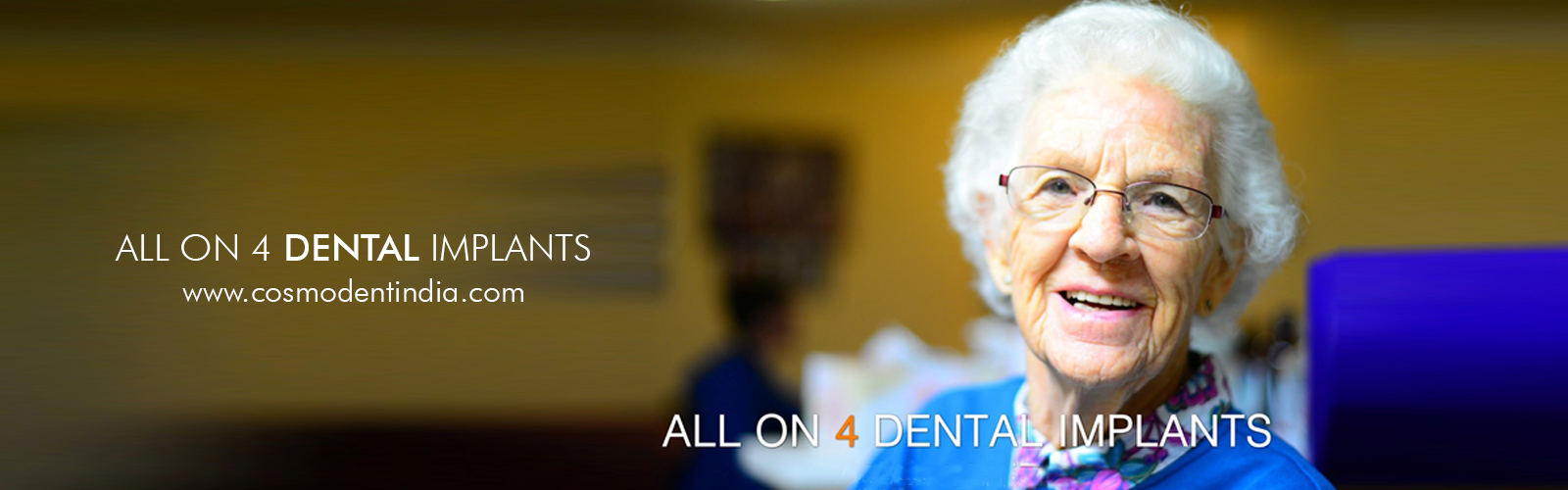 All on 4 Dental Implants in India - Cosmodent India