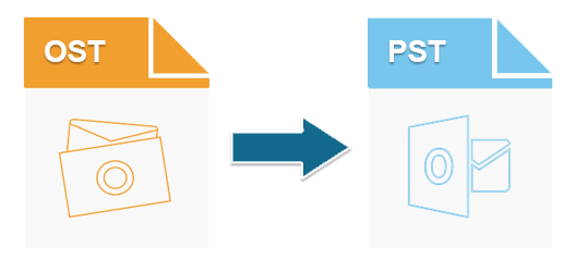 Convert MS Outlook data from OST file to PST