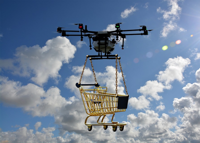 Drone Delivery Service Solution with App Based System