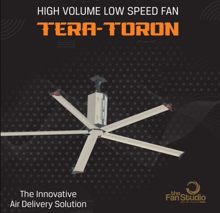 Best HVLS Fan Manufacturer in India - The Fan Studio