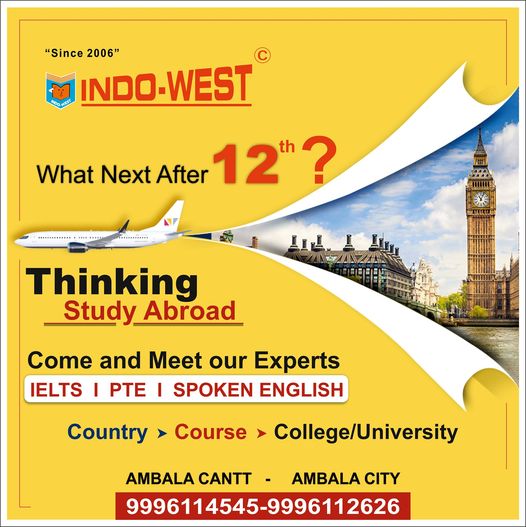 Join Today top IELTS coaching institute in ambala