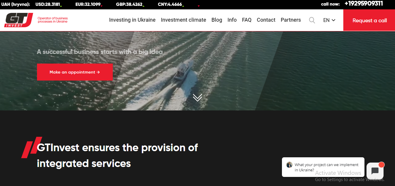 GT Invest - Operator Of Business Processes In Ukraine, Helping To Start A Business In Ukraine
