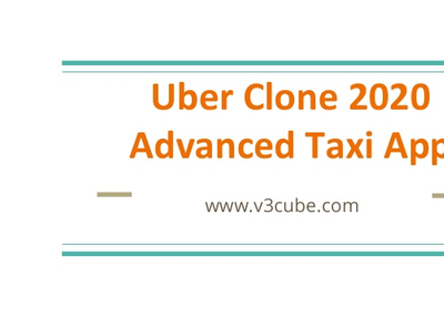 Advanced Uber Clone 2020 Taxi App