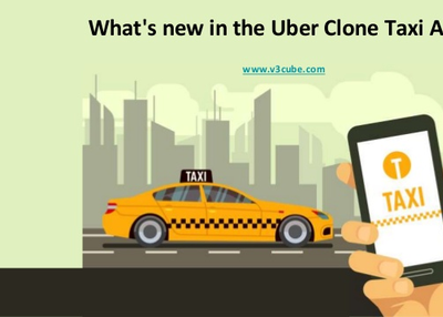 What's new in the uber clone taxi app