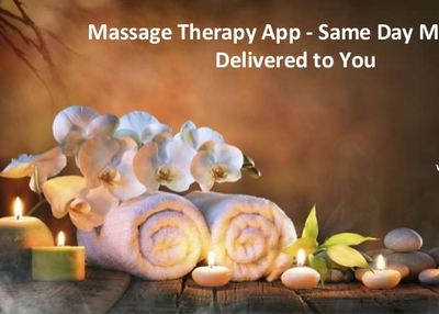 Massage Therapy App - On Demand Massage Delivery