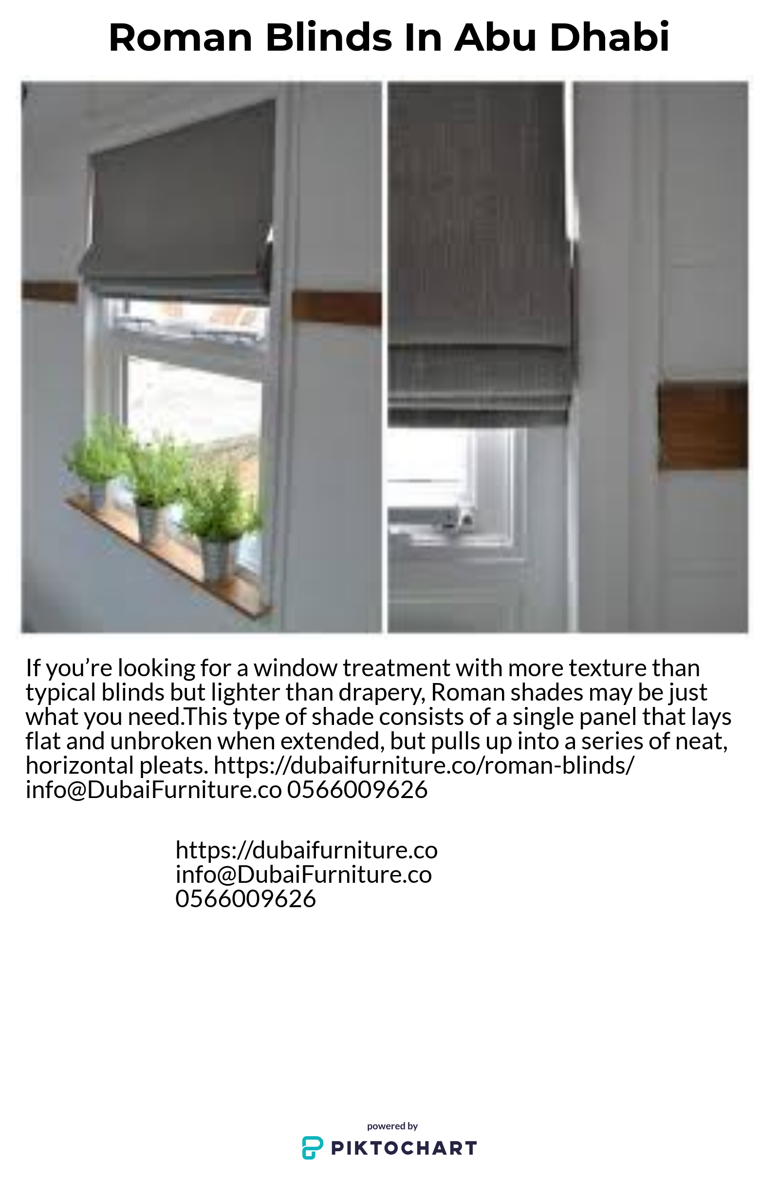 Roman Blinds In Abu Dhabi