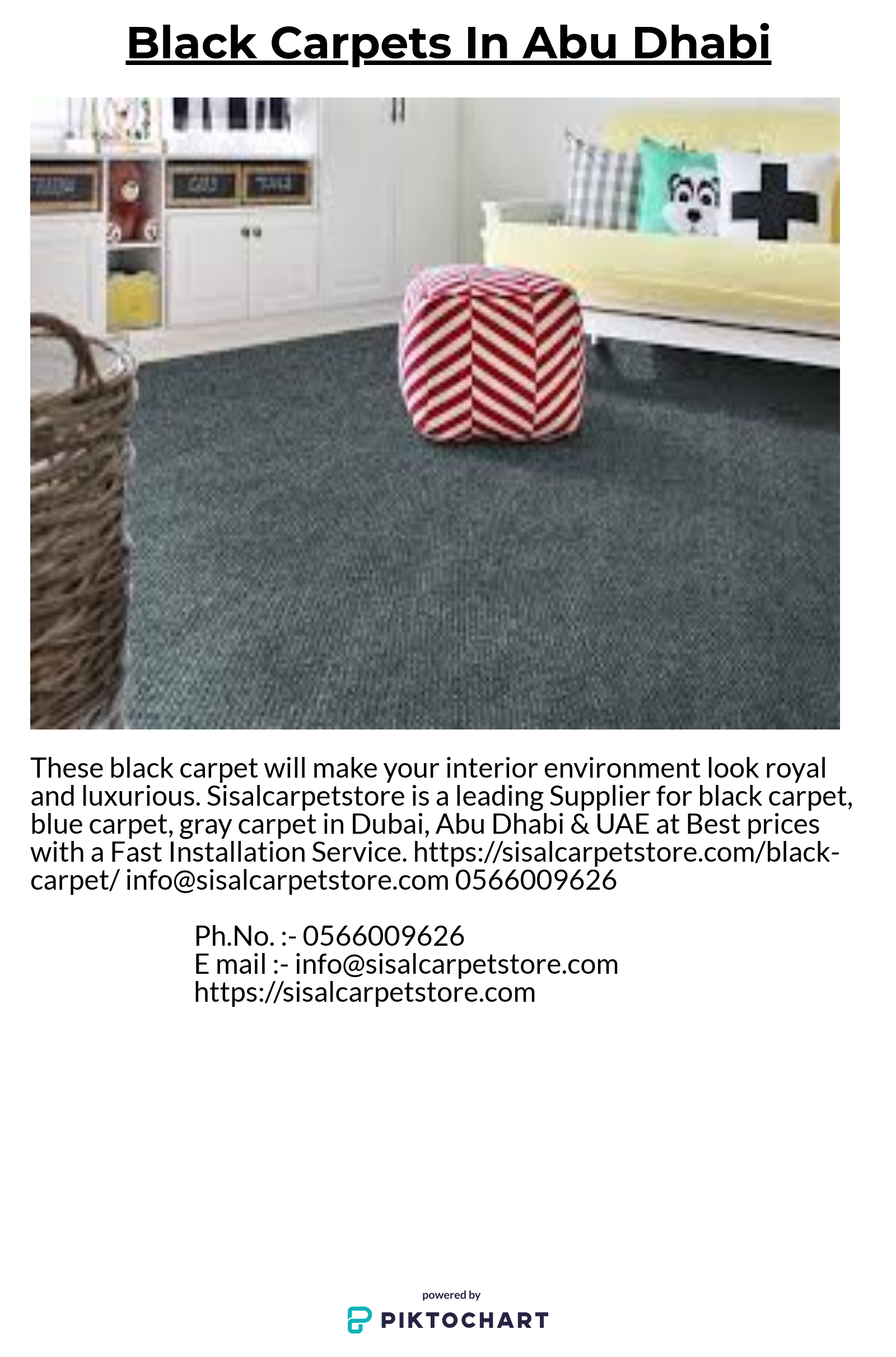 Black Carpets In Abu Dhabi