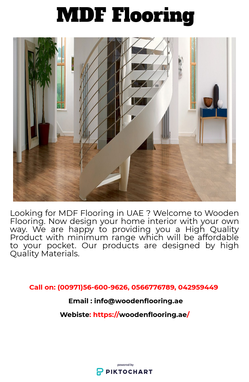 Buy MDF Flooring Dubai