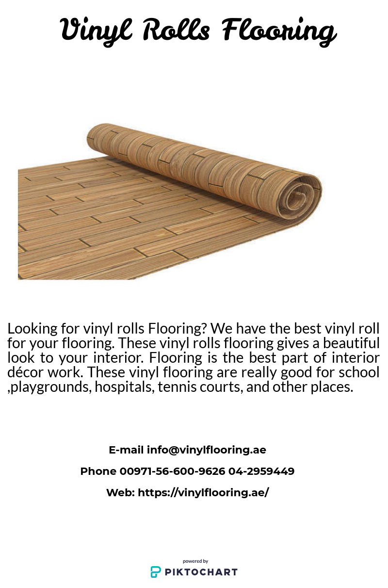Flooring Vinyl Rolls Dubai