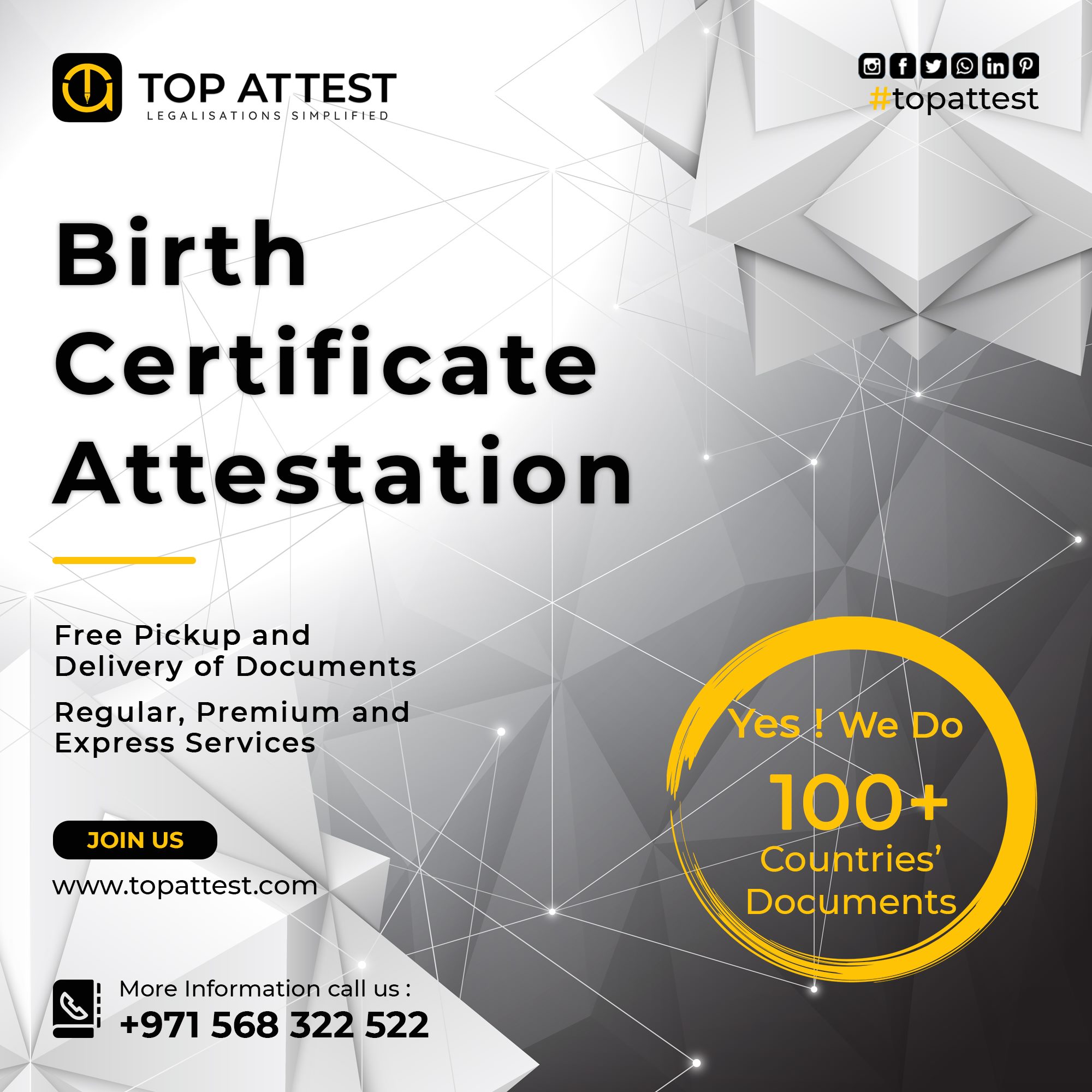 How do birth certificate attestation services become important?