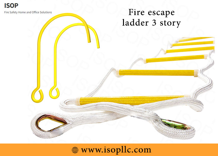 Fire escape ladder 3 story