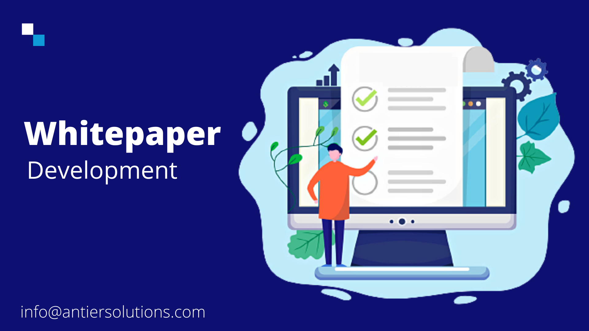 Count on the most reliable white paper development company | Antier Solutions