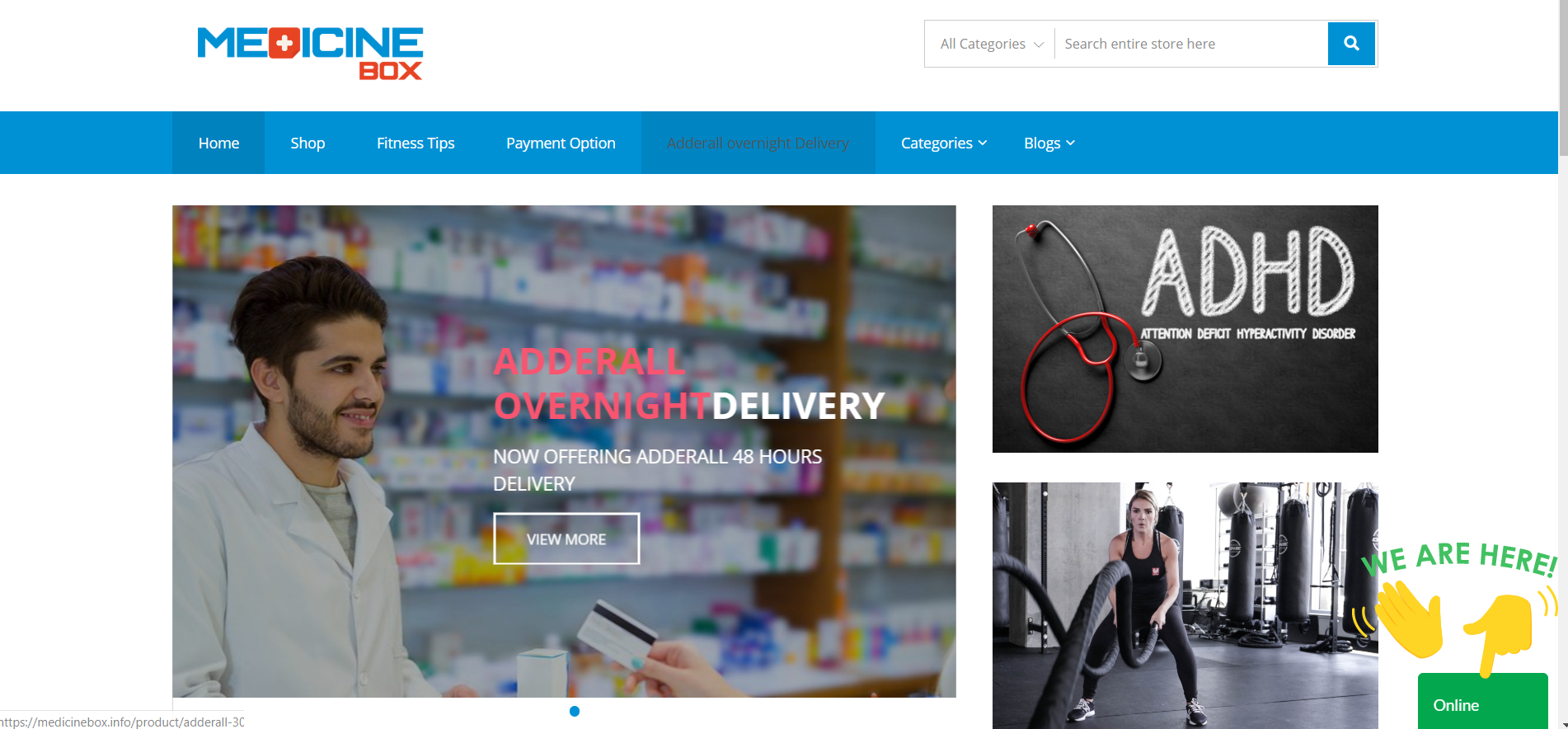 Online Healthcare Pharmacy - Medical Supply Company