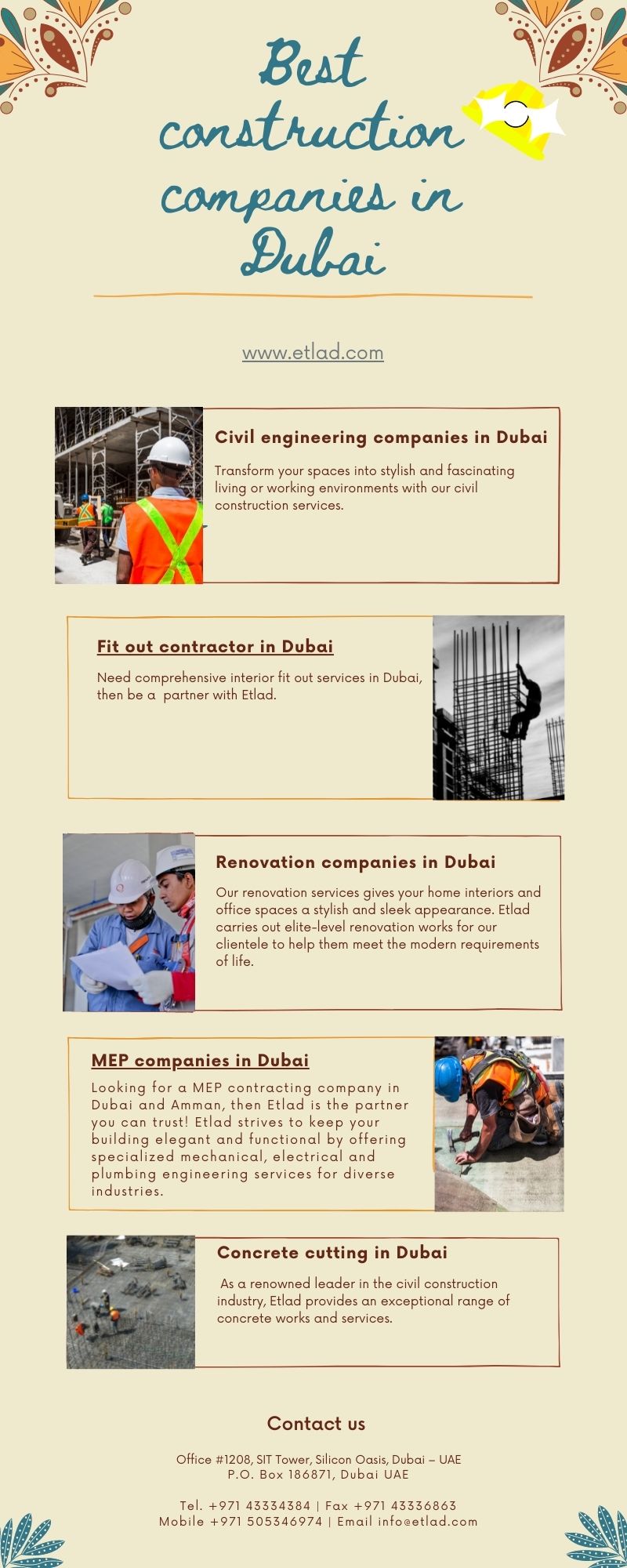 Building contracting companies in Dubai | Etlad