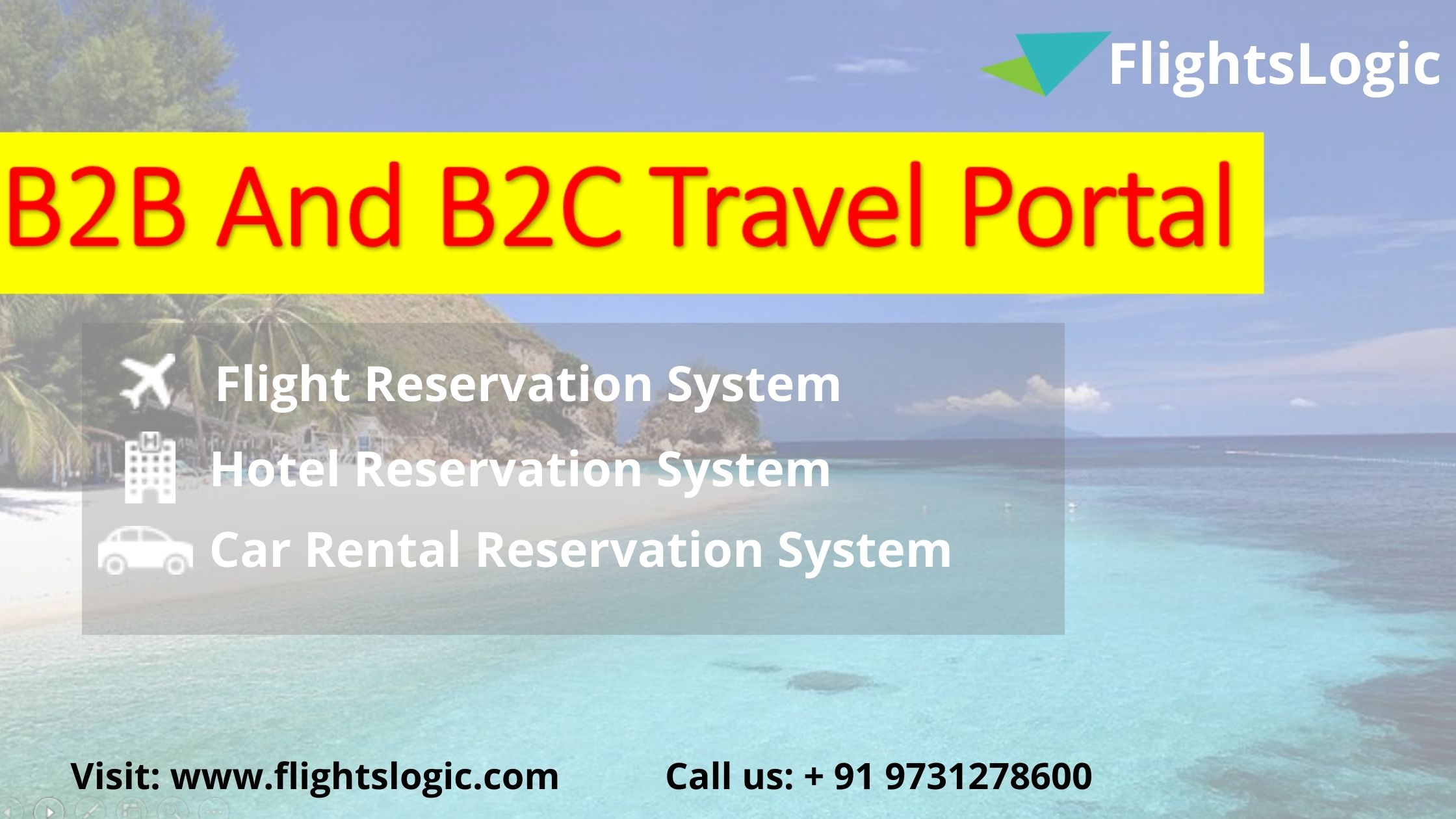 B2B AND B2C TRAVEL PORTAL