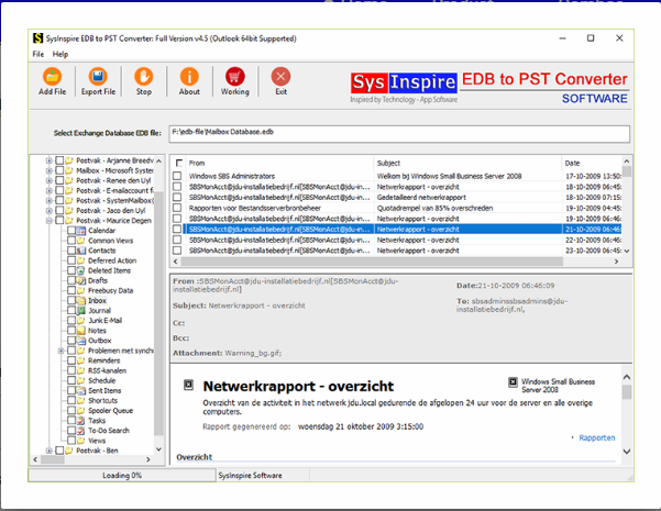 EDB to PST Converter Software