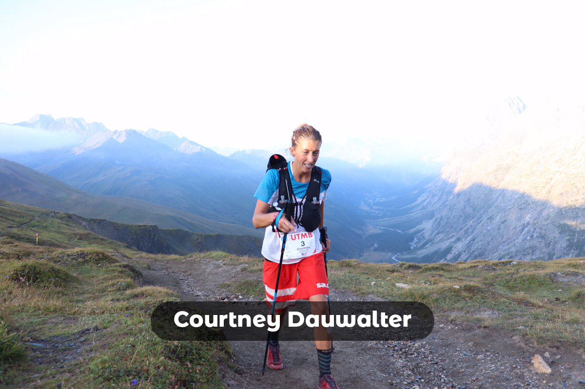 What is Courtney Dauwalter's diet?
