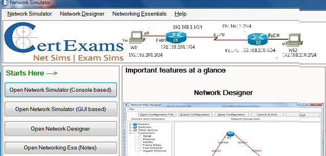 Cert-Ex Network Simulator for CCNA Revised!
