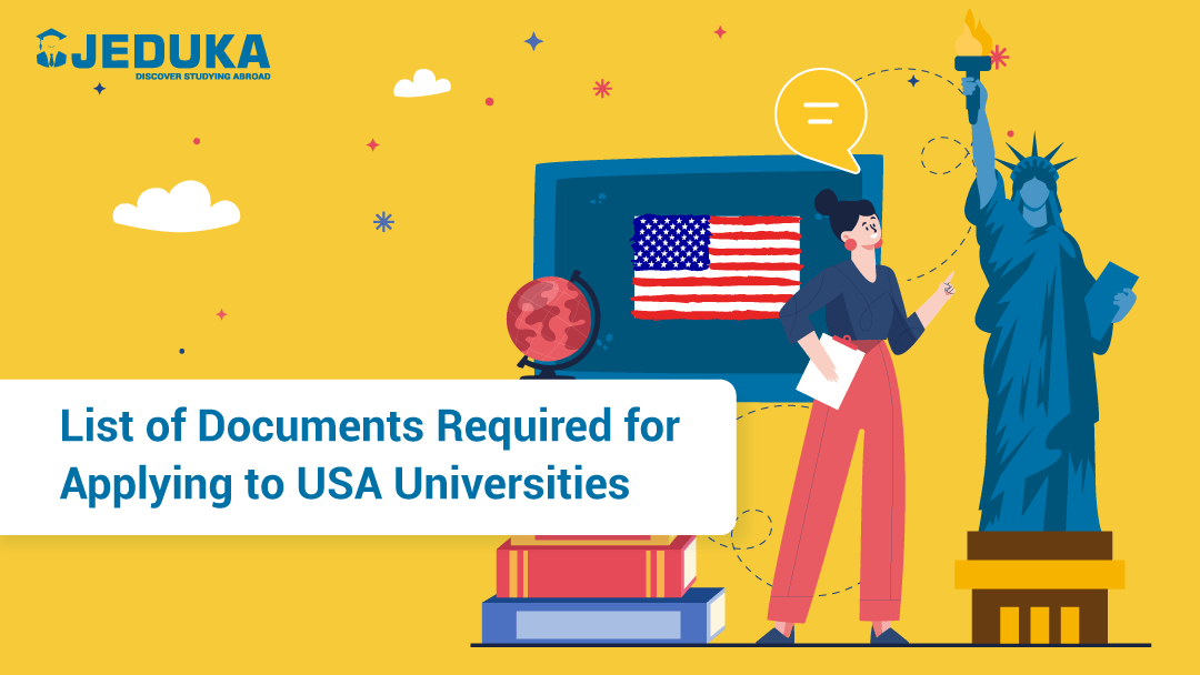List of Documents Required for Applying to USA Universities