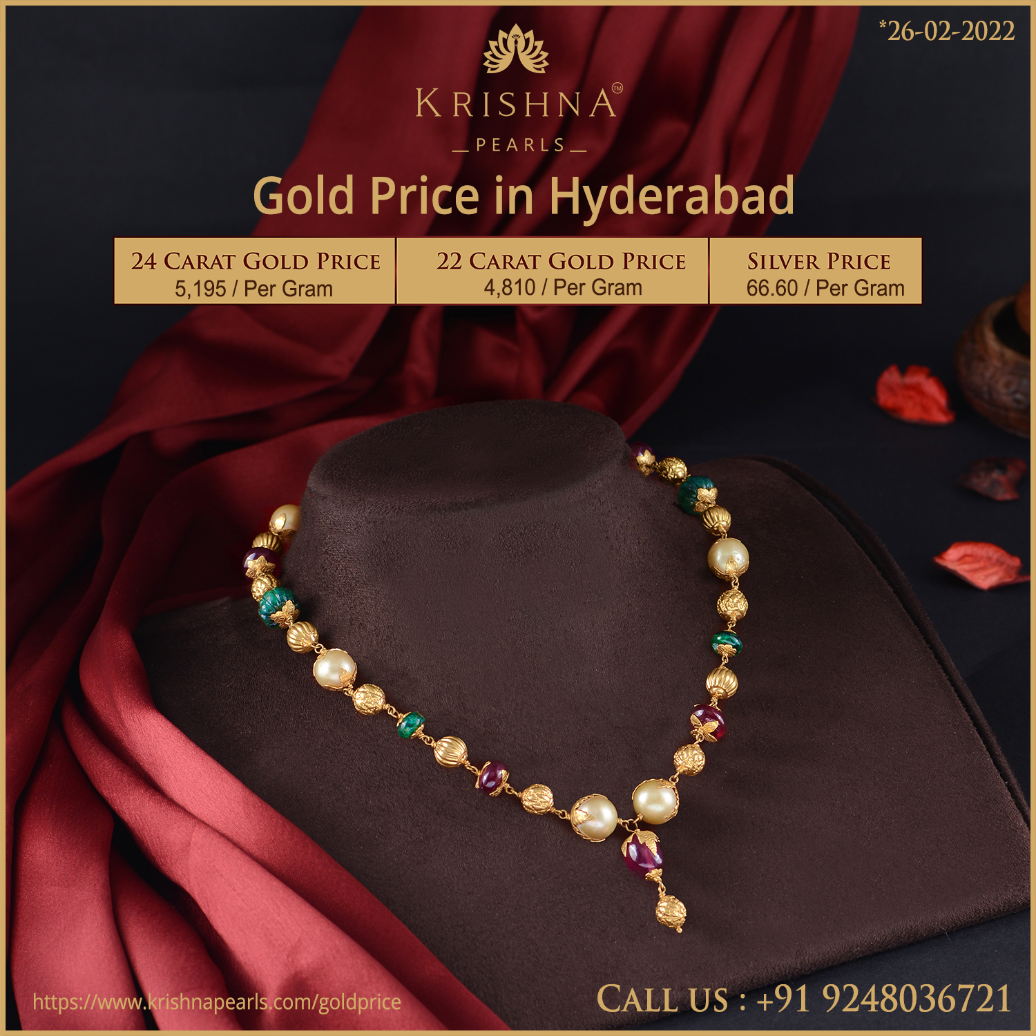 Today gold rate in hyderabad