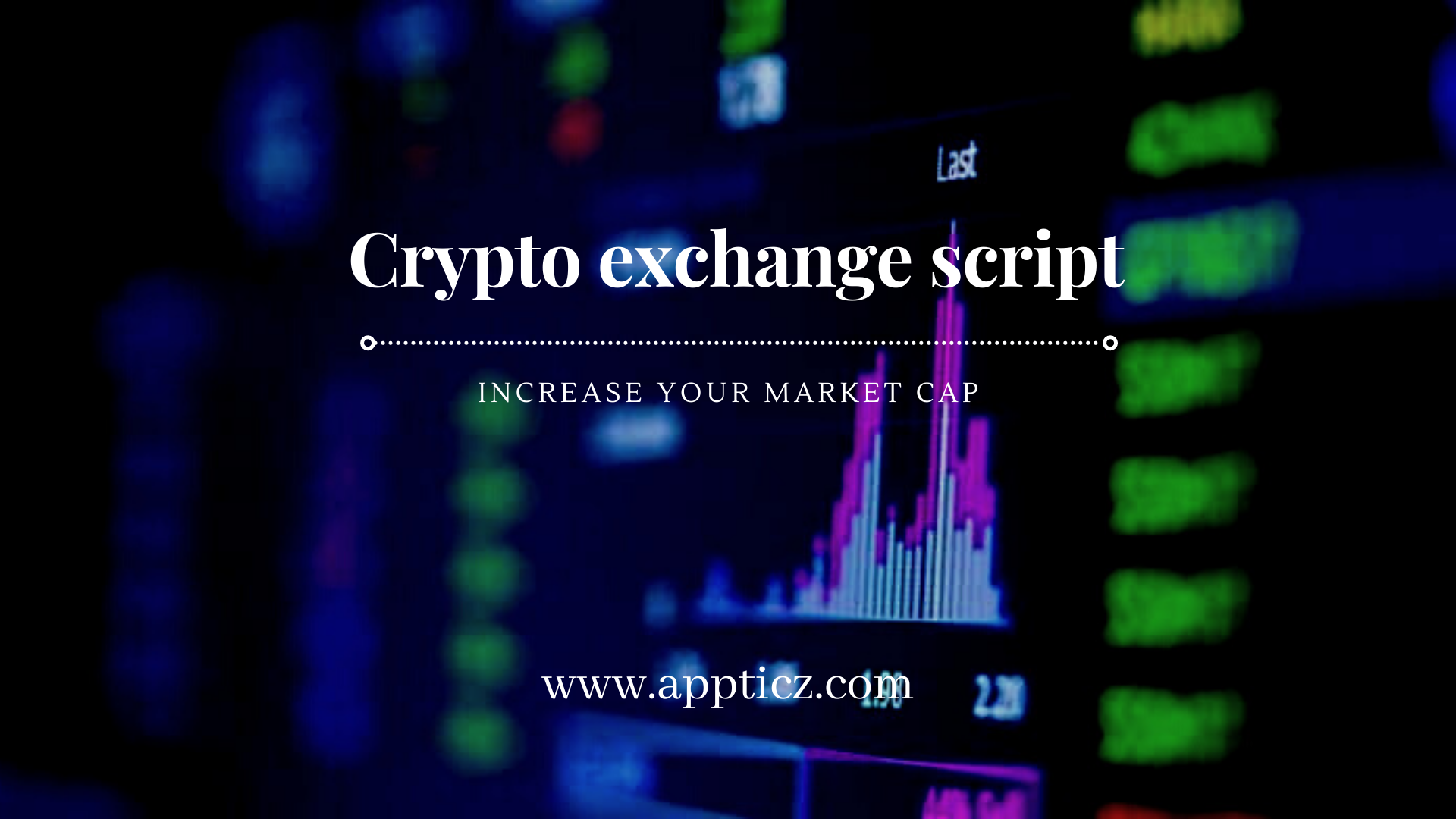 Increase your market cap with crypto exchange script