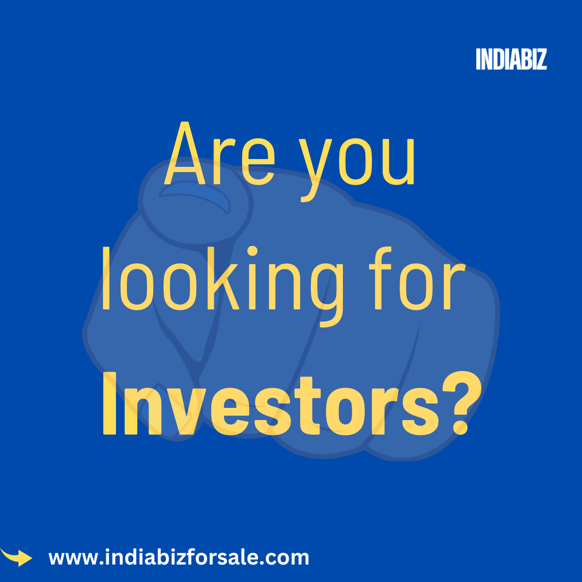 Company Investors in India | Business Buyers | IndiaBiz