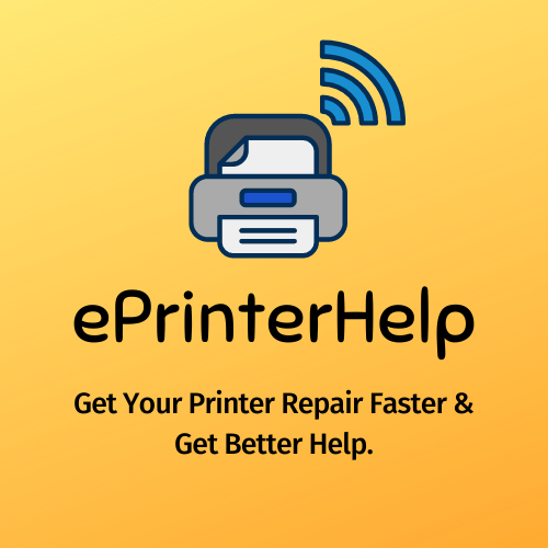What help can you get from eprinter Help if you have problems with your printer service?