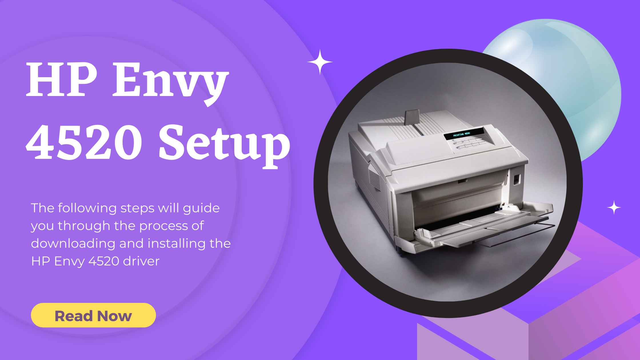 How can I connect my wireless HP Envy 4520 printer to my home wireless network?