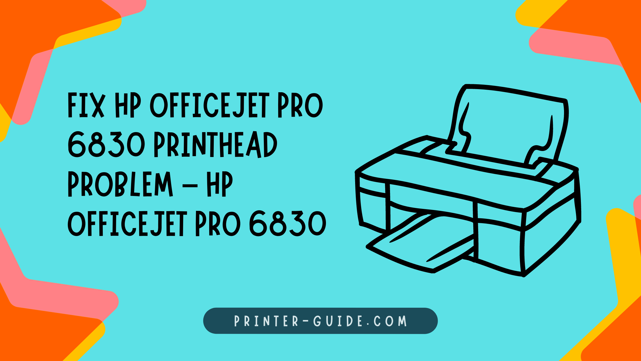 How to Restore HP Officejet Pro 6830 Printhead Issues