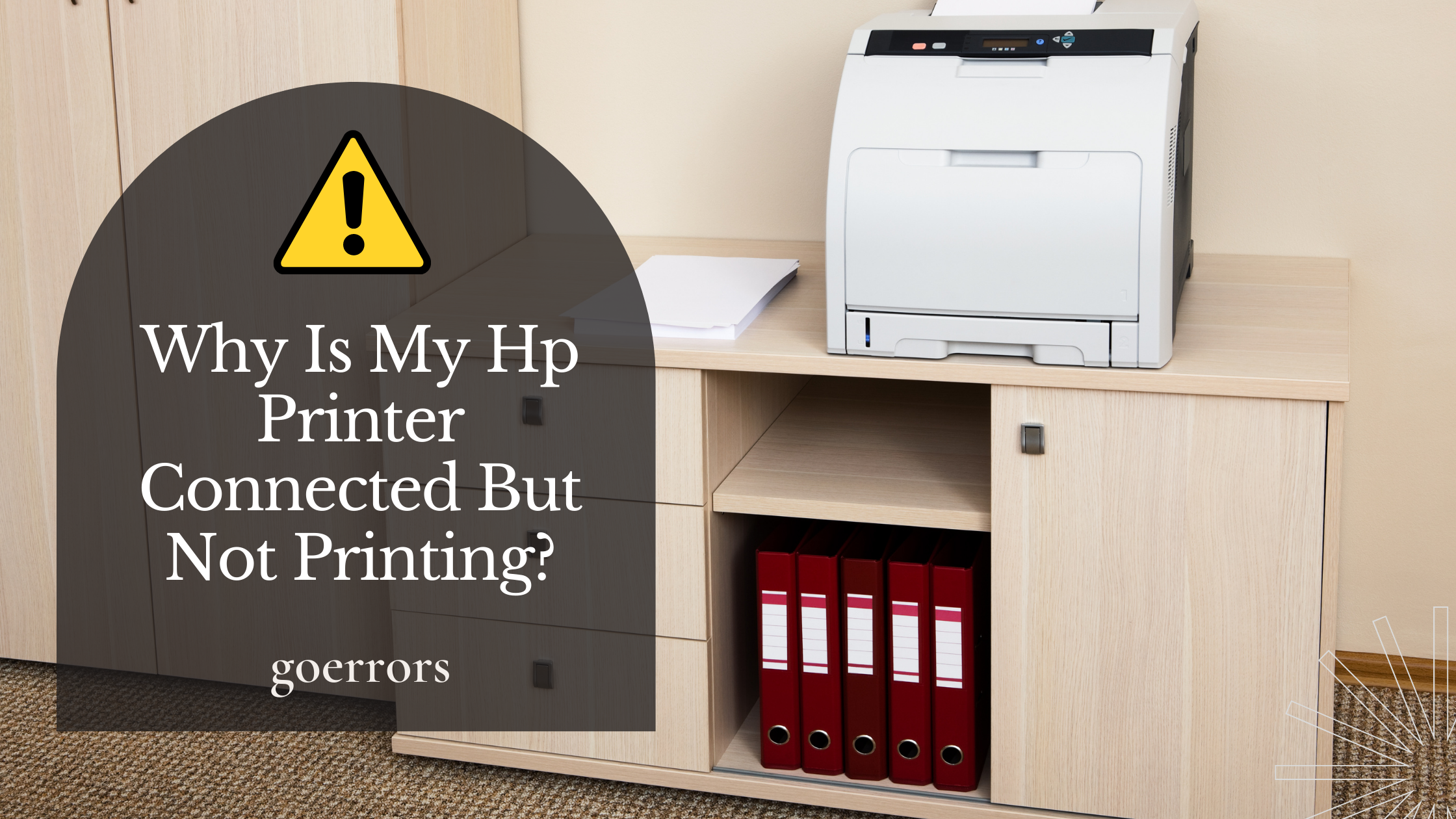 My HP printer is connected but it does not print the whole page? What should I do to fix this issue?