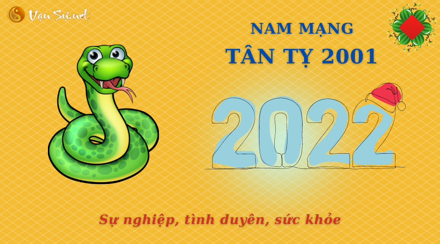 Tử Vi Tuổi Tân Tỵ Năm 2022 - Nam Mạng 2001 Chi Tiết