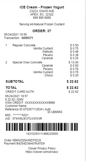 Fake receipt generator