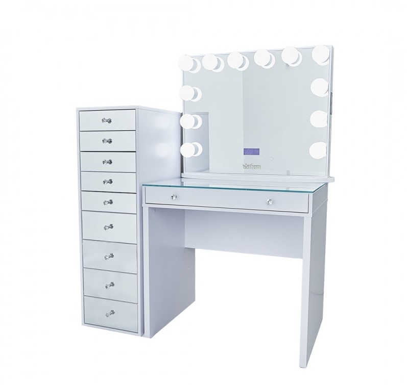Buy White Slaystation Mini Vanity Table