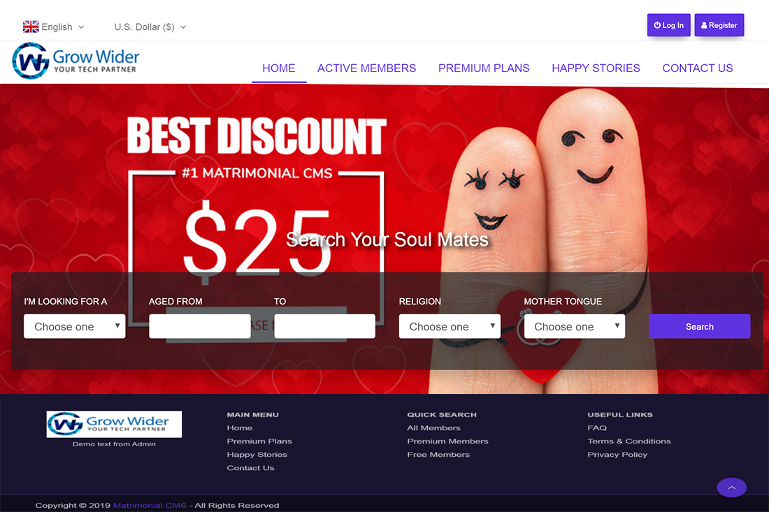 Shaadi Clone | Matrimonial Script Open Source